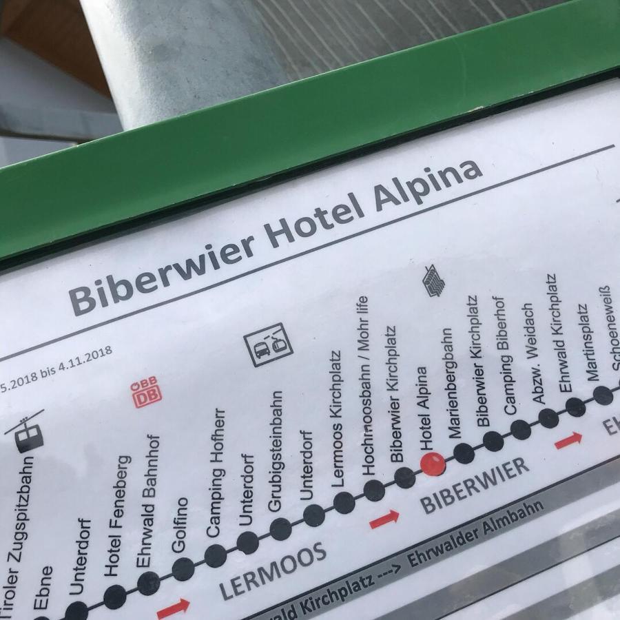 Hotel Alpina Regina Biberwier Bagian luar foto